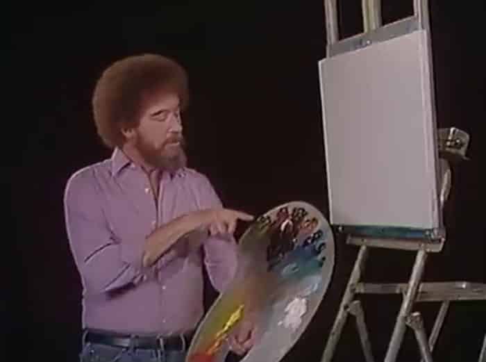 Man Thinks He Can’t Paint Because He’s Colorblind, Bob Ross Wholesomely Proves Him Wrong