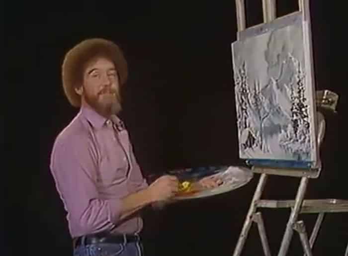 Man Thinks He Can’t Paint Because He’s Colorblind, Bob Ross Wholesomely Proves Him Wrong