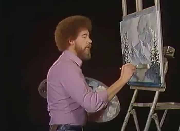 Man Thinks He Can’t Paint Because He’s Colorblind, Bob Ross Wholesomely Proves Him Wrong