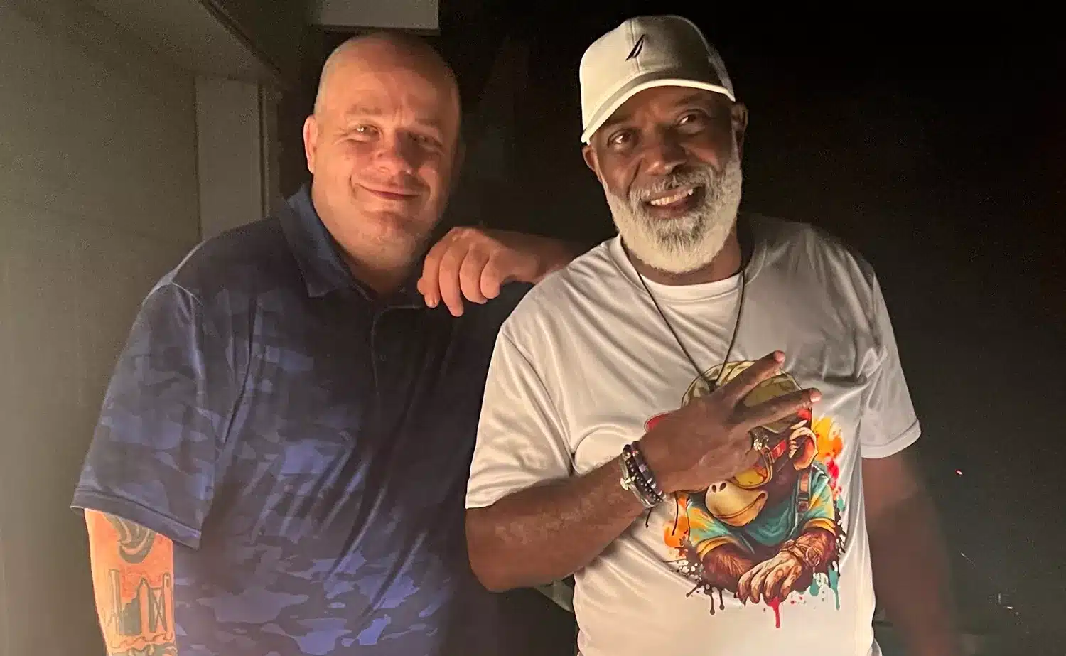 Danny Blanton and John Johnson, Friends Reuniting in Uber 