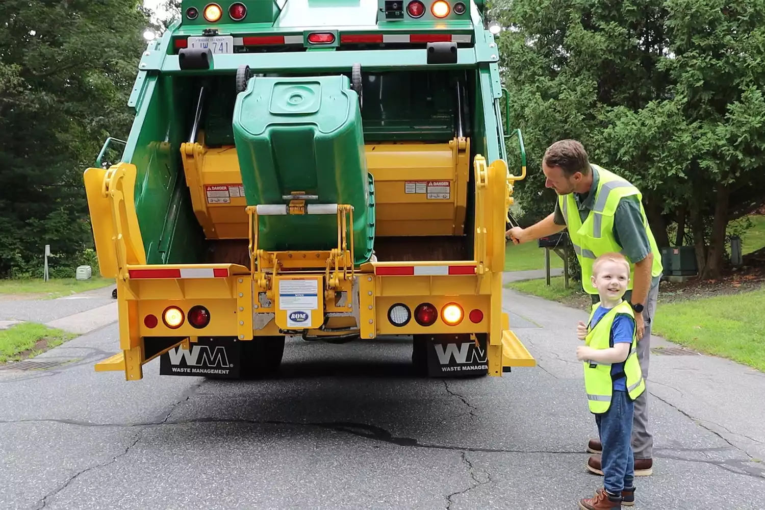 Alan, Make-A-Wish Grants 4-Year-Old Boy's Wish to be a Garbage Truck Driver