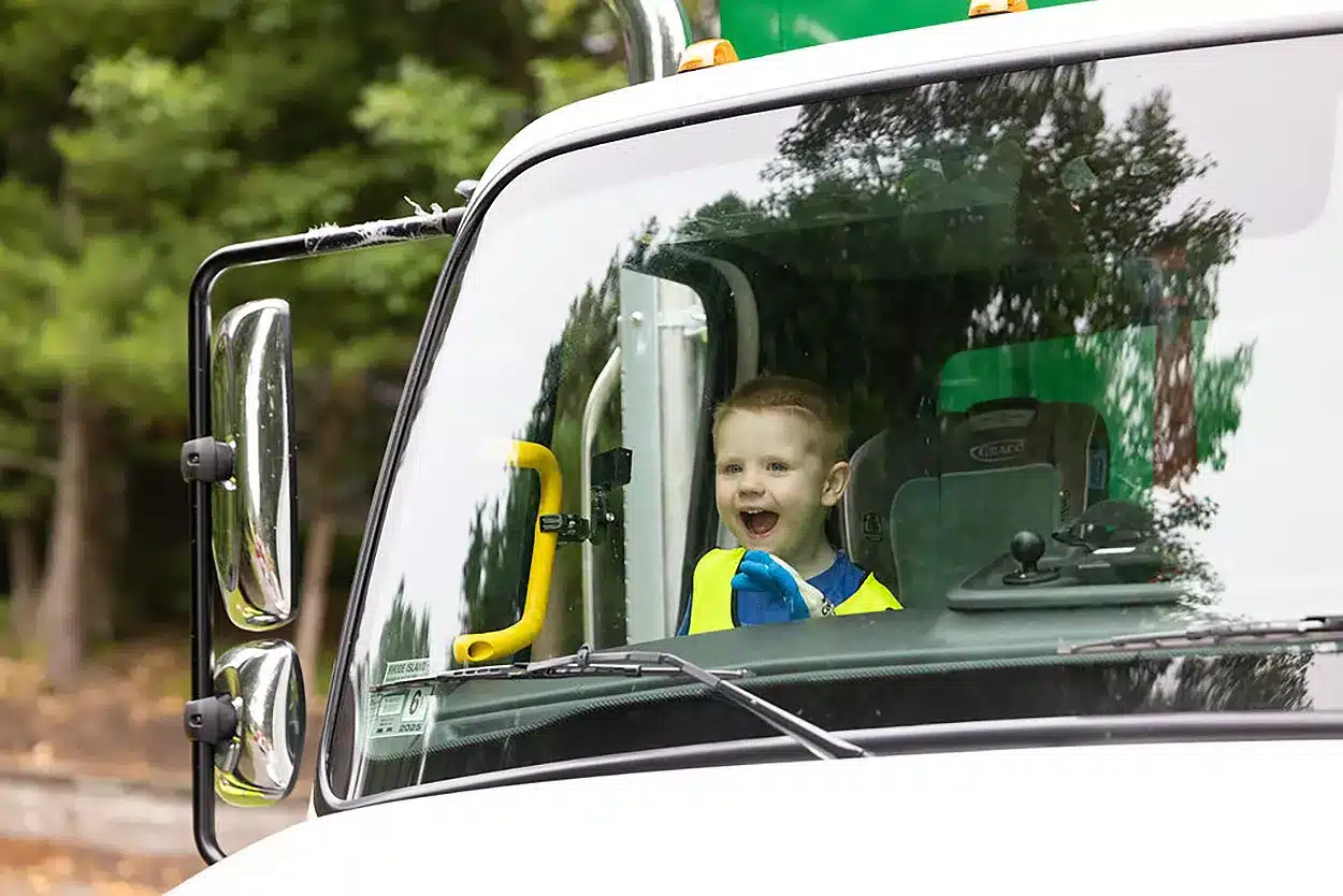 Alan , Make-A-Wish Grants 4-Year-Old Boy's Wish to be a Garbage Truck Driver