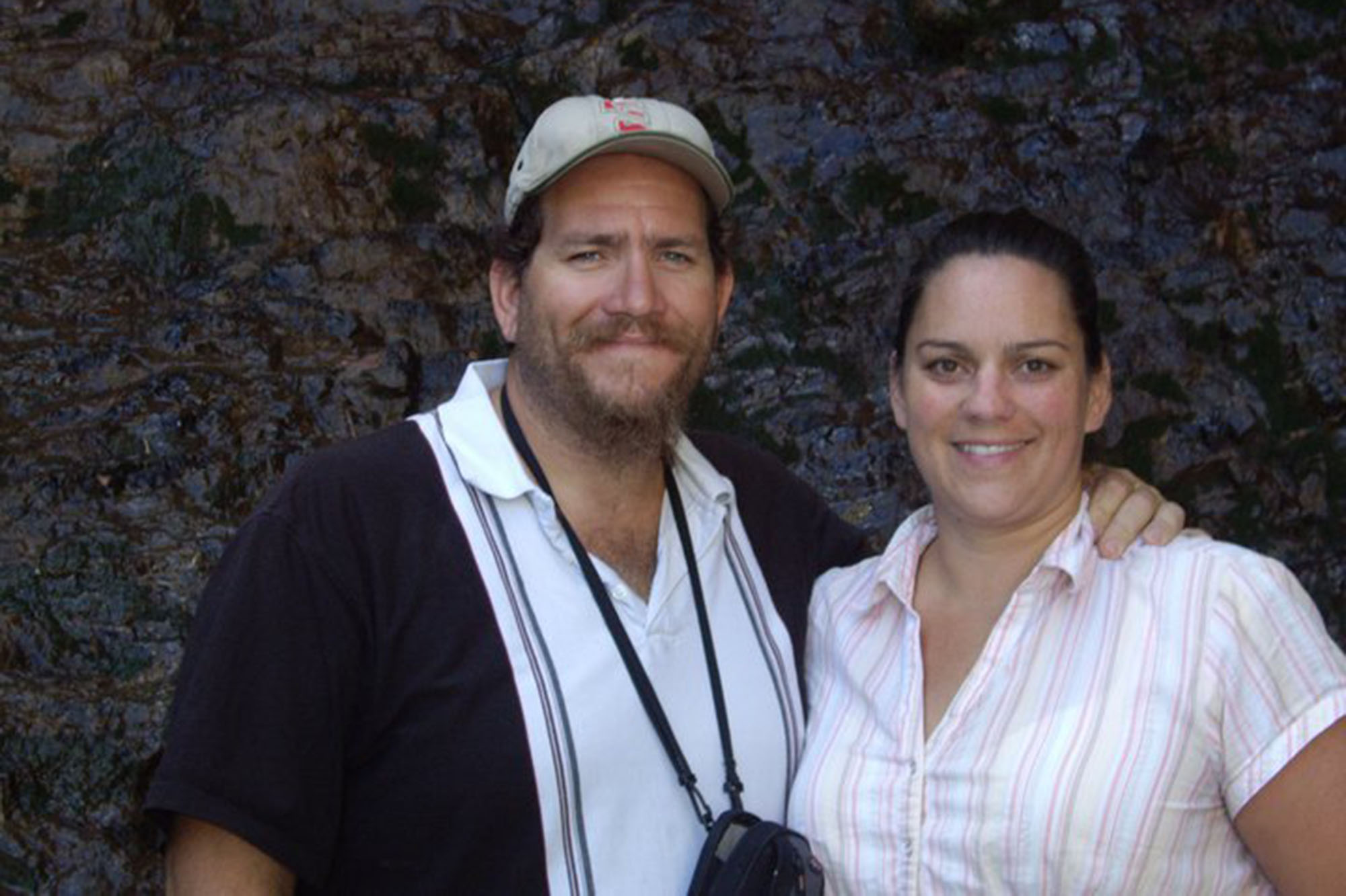 Krista Gneiting, seen here with her husband Al, 