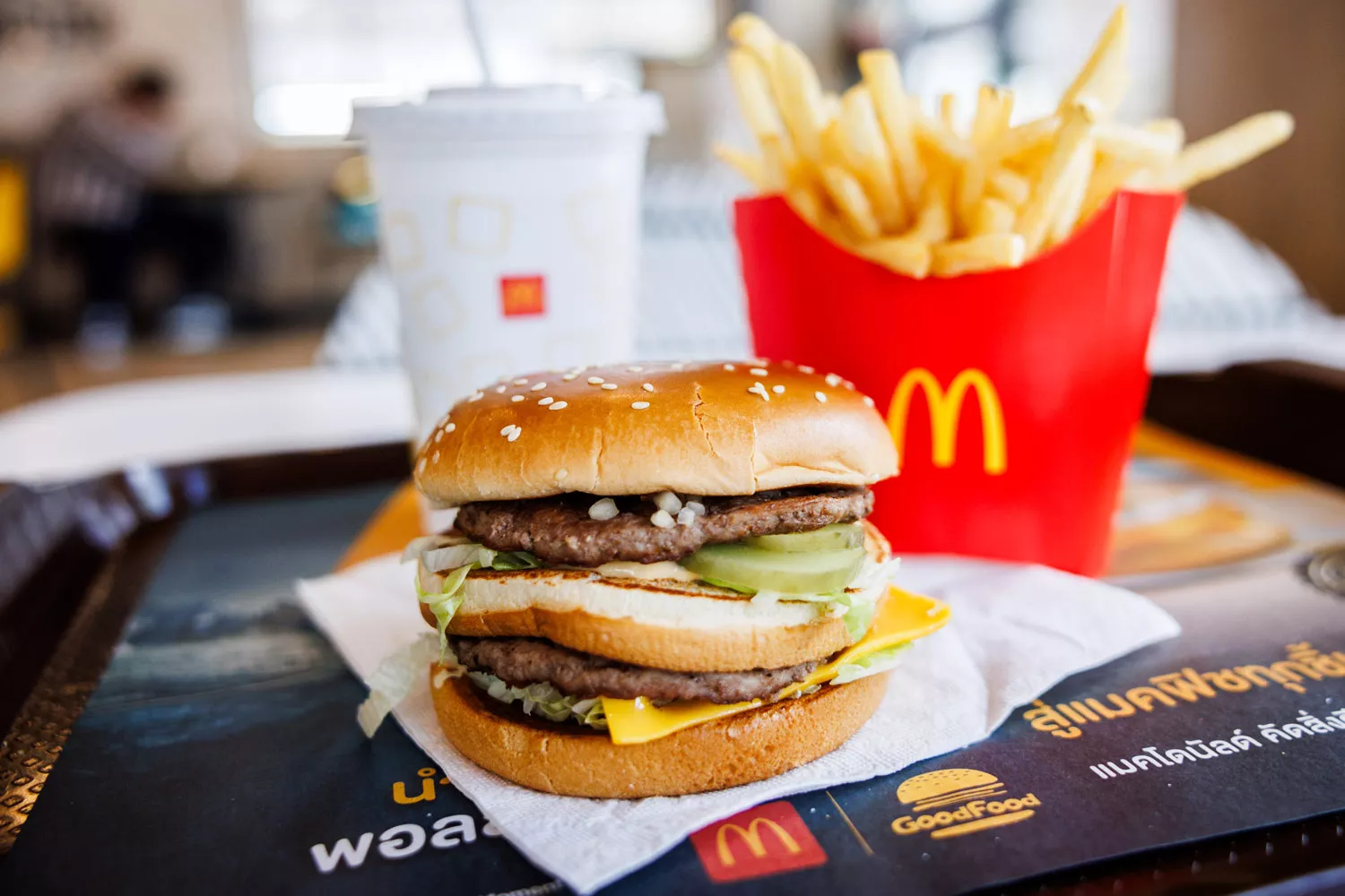 McDonald's Big Mac meal on June 08, 2024