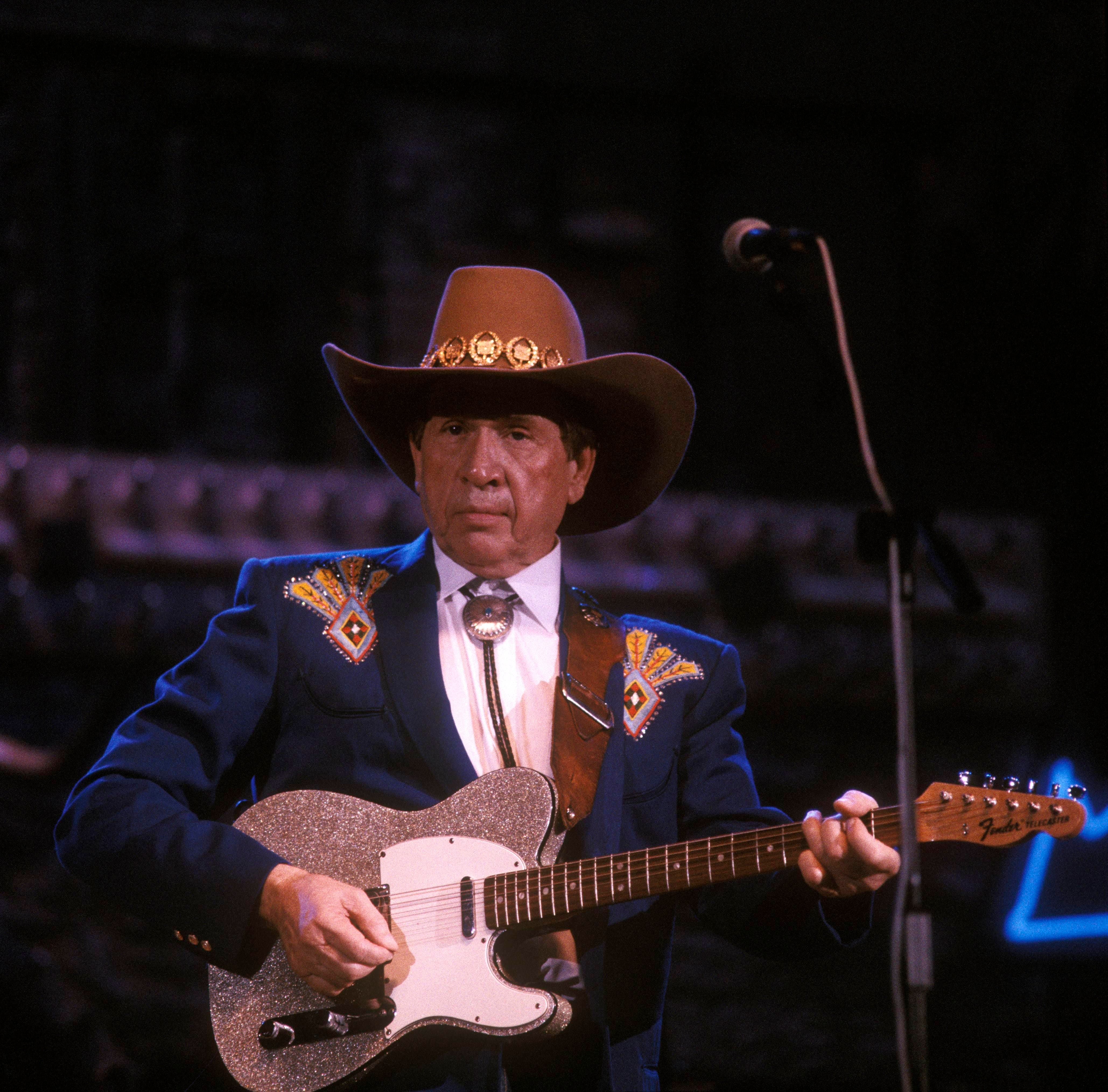 Buck Owens at Wembly Arena.