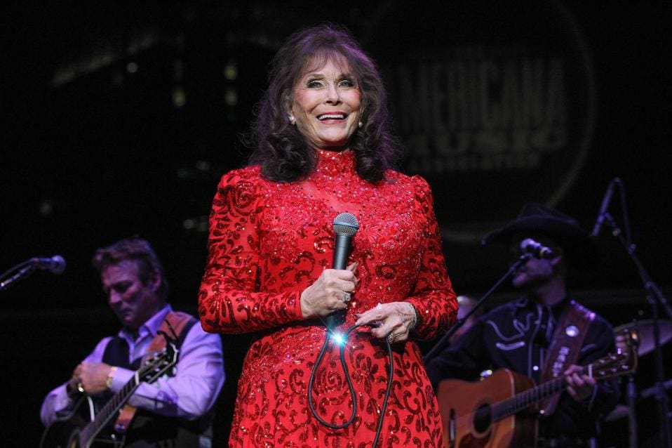 Loretta Lynn performs at Ascend Amphitheater on September 19, 2015 in Nashville.  